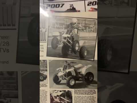 Original 1987 350 Banshee Atv magazine article