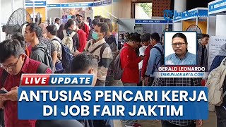 Antusiasme Membludak, Warga Berbagai Usia Ramaikan Job Fair di Velodrome Jakarta Timur