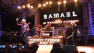 Samael at 70000 Tons of Metal 2018 - Rain