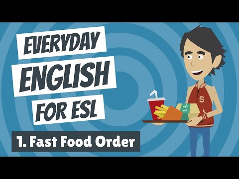 Everyday English for ESL 1 — Fast Food Order