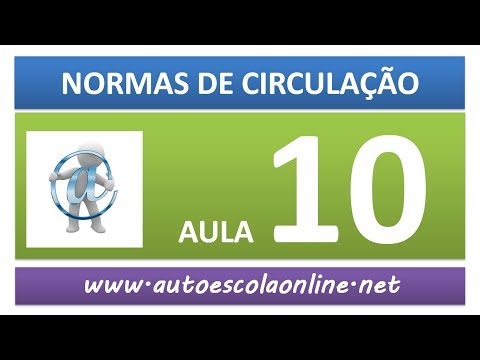 AULA 54 NORMAS DE CIRCULAÇÃO - CURSO DE LEGISLAÇÃO DE TRÂNSITO EM AUTO ESCOLA E SIMULADO DETRAN