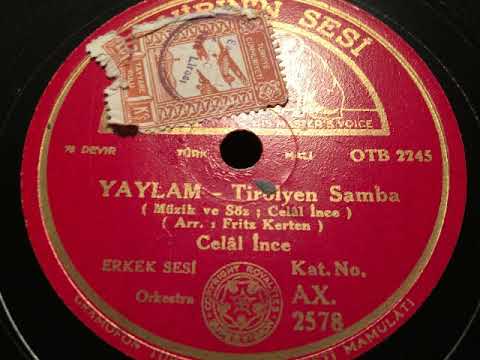 Celal Ince, Yaylam, Tirolyen Samba, Tiroler Samba, Türkei c. 1950