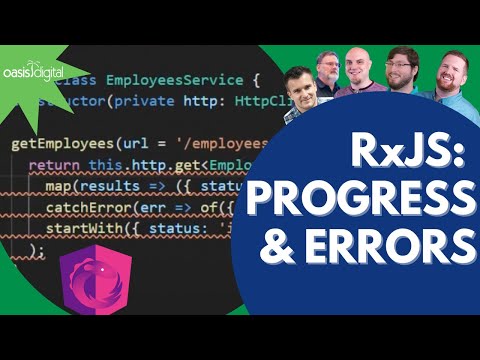 RxJS progress and error reporting - #18