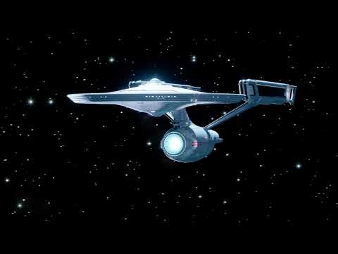 USS Enterprise (SNW-Refit) Warp Out Animation (Fan-Content)