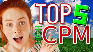 Top 5 HIGH CPM NICHES ON YOUTUBE ( Best YouTube Automation Cash Cow Channel Niches )