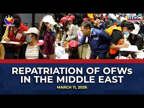 Repatriation of OFWs in the Middle East