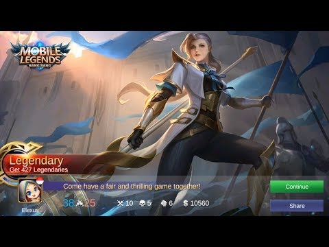 Silvanna First Legendary Gameplay (Ultimate Jail No Escape) Magic Fighter Build - Mobile Legends