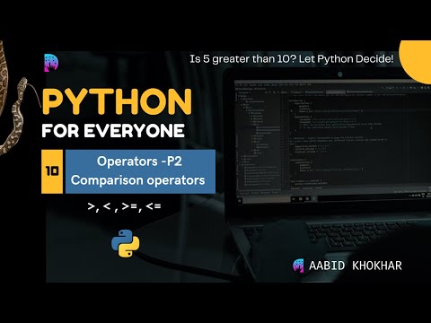 Python Comparison Operators Python For Everyone Ep 10