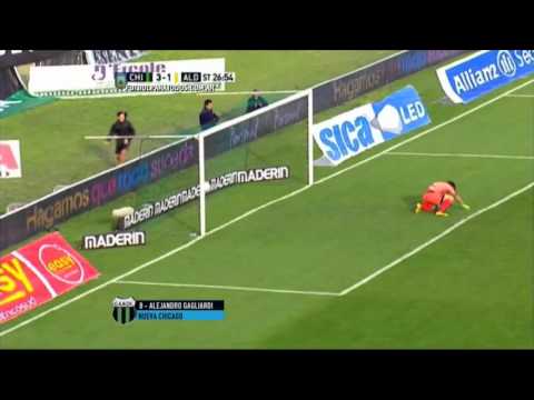 Gol de Gagliardi. Chicago 3 - Aldosivi 1. Fecha 26. Primera División 2015. FPT