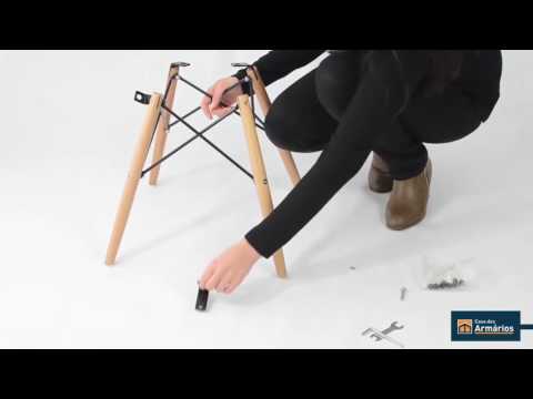 Montagem da Cadeira Eames - Casa dos Armários