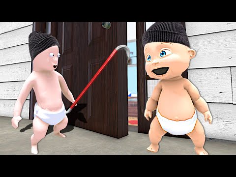 Baby Turns into a ROBBER & Destroys House! - Who's Your Daddy 2 Multiplayer