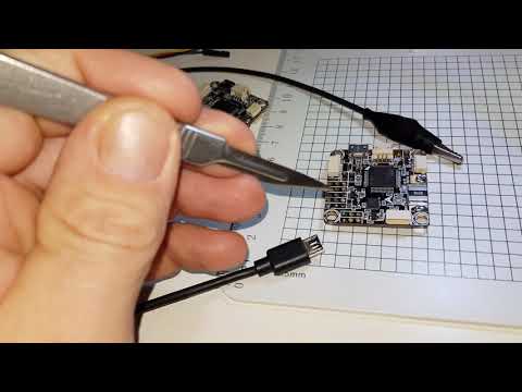 Flight controller repair troubleshooting fried FC, IC replacing smd