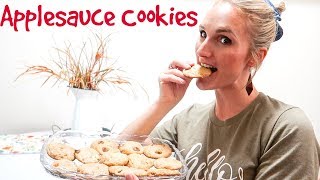 Applesauce Cookies || Step-by-Step instructions || Fall Treat