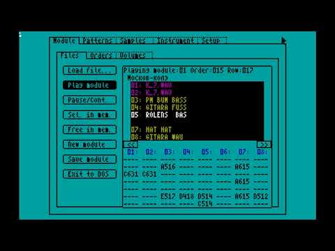 ZX-Spectrum plays s3m on the NeoGS -  Moskov