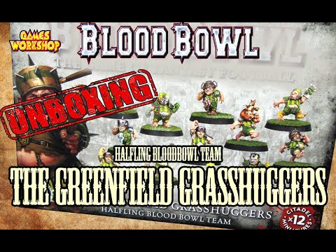 Bloodbowl / The Greenfield GrassHuggers / Hafling Team / Unboxing