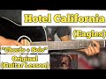 Hotel California - Eagles | Guitar Lesson | Chords & Solo | With Tab | (Acoustic)