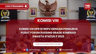 KOMISI VIII DPR RI RDPU TERKAIT DISKRIMINASI CALON PPPK