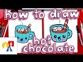 How To Draw Cartoon Hot Chocolate