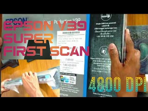 EPSONE V39 || SUPER FIRST SCAN SPEED || 2400 DPI...