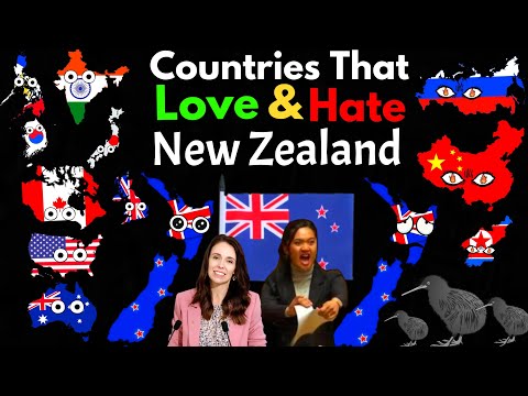 Countries That Love/Hate New Zealand