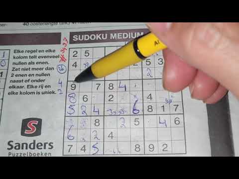 Again it's too much for me. (#3497) Medium Sudoku. 10-06-2021 part 2 of 3