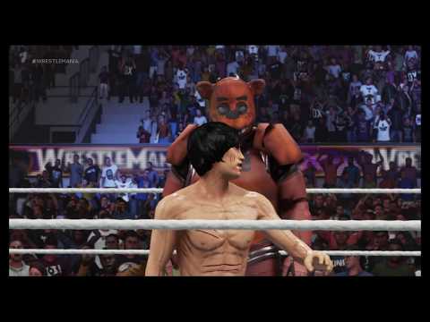 Bruce Lee vs. Freddy Fazbear (WWE 2k19) - CPU vs. CPU - Epic Battle 💯 🐲 - Dragon Fights 🐉