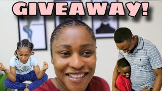 GIVEAWAY in preparations for our MIRACLE BABY'S Baptism and THANKSGIVING/ Dedication