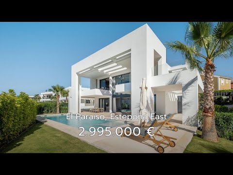 Modern villa with private spa, gym and cinema in El Paraíso, Estepona