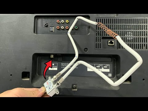 A Piece of Coaxial Cable Unlocks all TV Channels !Say Goodbye to Antennas