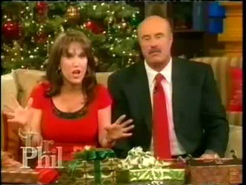 PJ Harlow on Dr Phil's Christmas Give away Show