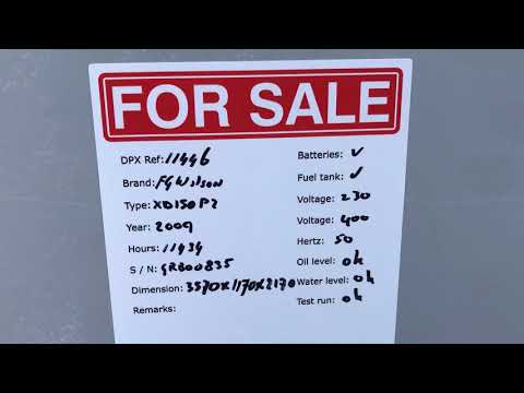 DPX Power: FG Wilson XD150P2 (Perkins) 165 kVA Generator set - DPX-11446