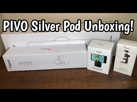 Pivo Pod Silver Unboxing - Standard Pack + Travel Case
