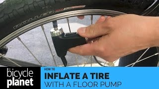 How to inflate a Bicycle tire