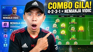 The Strongest Combo: Vidic Mentor + 4-2-3-1! 🔥 Top Eleven 2027