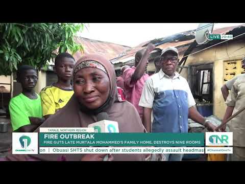 Fire Guts Family Home of Late Tamale Central MP Mohammed Murtala One Year After Death