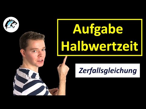Halbwertszeit berechnen (aus I-t-Messreihe) | Übungsaufgabe