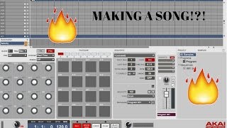 Video thumbnail for MPC ESSENTIALS TUTORIAL | MAKING A SONG WITH MPK MINI!!! by Brendan F