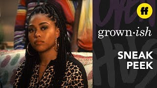 grown-ish Season 2, Episode 19 | Sneak Peek: Jordyn Woods Makes Her Acting Debut | Freeform video