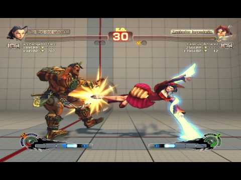 Batalla de Ultra Street Fighter IV: Rose vs T. Hawk
