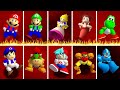 35 Characters Falling In LAVA Animations ️ Super Mario 64 PC Port