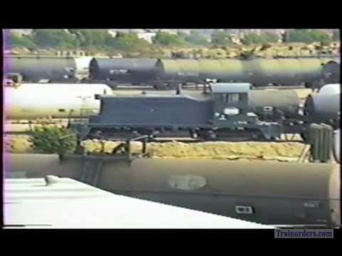 Classic Railroad Series 544 - EMD Switcher at GATX facility West Colton October 23, 1991