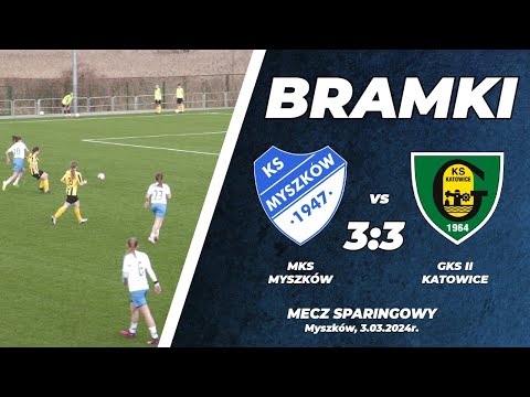 Sparing kobiety, MKS Myszków - GKS II Katowice 3:3