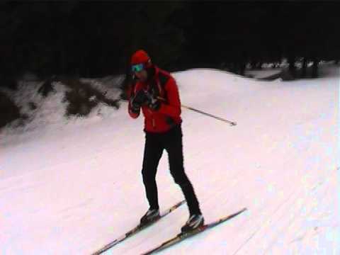 Kurs narciarstwa biegowego - (odc.5) - pługowanie (hamowanie, skręcanie)