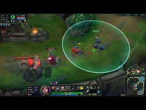 League of Legends # Caitlyn, Pyke vs Ezreal, Thresh(Bot)