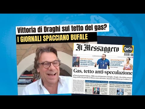 Zuppa di Porro 1° giu 2022 - Vittoria di Draghi sul tetto del gas? I giornali spacciano bufale