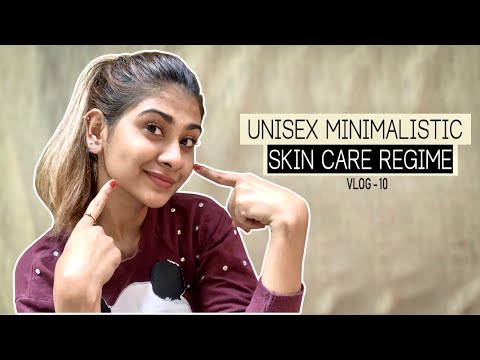 Vlog-10 | Unisex Minimalistic Skin Care Regime | Natural | Homemade | Nithyashree | Caveman's Studio