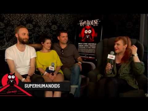 Superhumaniods Interview - Virgin Mobile House SXSW 2013 with Abbey Braden