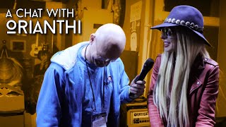 A quick chat with Orianthi!