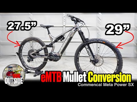 Mullet Conversion: Commencal Meta Power SX eMTB | Mountain Bike | 29er Upgrade