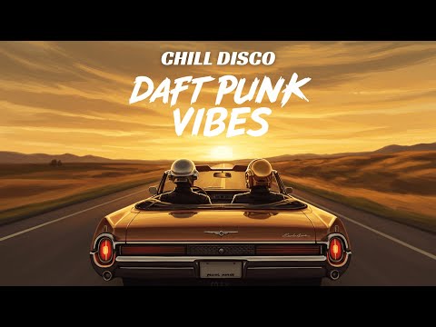 Daft Punk Drive Vibes 🚗☀️ | Chill Disco x Sunset Highway x Roadtrip Mix